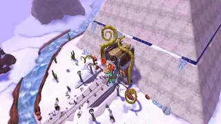 Valentine's day Special in Temple Run 2 - WINTER WASTELAND MAP