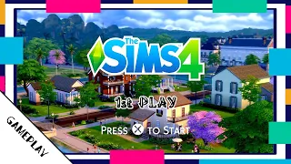 1st Play!! - The Sims 4 PS4 (Gameplay) || PEDRUH