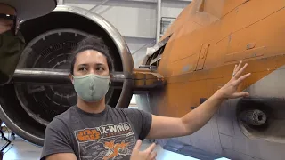 Conserving the X-Wing at Smithsonian