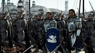 Assault on the City of Gondor - 12,000 Umbar Warriors VS 7,000 Men of Gondor | LOTR Cinematic Battle