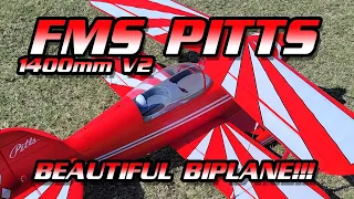 FMS 1400mm Pitts V2 with Reflex