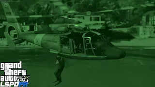 GTA 5 Coastal Callouts | USCG Night Time Rescue During Blackout Caused By Hurricane | Night Vision