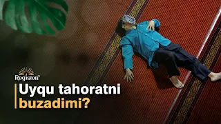 Uyqu tahoratni buzadimi? | @Savolimbor