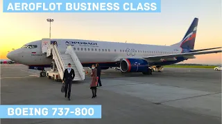 Aeroflot Business Class Experience | Moscow (SVO) - Yekaterinburg | Boeing 737-800