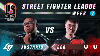 Justakid (Juri) vs. DCQ (Urien) - FT3 - Street Fighter League Pro-US 2022 Week 7