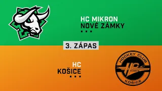 3.kolo kvalifikácia HC Nové Zámky - HC Košice HIGHLIGHTS