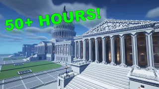 MOST DETAILED Minecraft U.S. CAPITOL BUILDING EVER!?