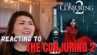 Reacting to THE CONJURING 2 (Heart Rate Monitor) | Scary Movie Marathon