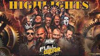 AEW Full Gear 2023 - Highlights.