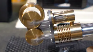 Geared Stirling engine by Kontax