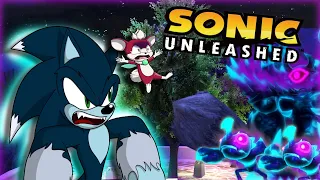 SONIC AND CHIP PLAYS SONIC UNLEASHED PART 2 WEREHOG FIGHT!