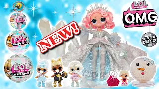 ЛОЛ Сюрпризы ДИСКО! КУКЛА OMG CRYSTAL STAR и ШАРИКИ Зимняя Дискотека Игрушки для девочек