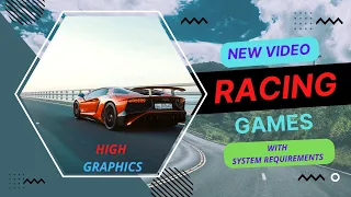 TOP 5 BEST RACING GAMES FOR PC HIGH GRAPHICS 8GB RAM MINIMUM REQUIREMENT