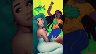 JAMAICAN LITTLE MERMAID DI LICKLE MERMAID UNDER THE SEA DANCEHALL VERSION