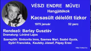 Vészi Endre: Kacsasült délelőtt tízkor - Rádiójáték