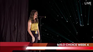 Sophie Thomas Perform "I Will Always Love You" At Solo Choice Week 4 Of VOTV Season 13