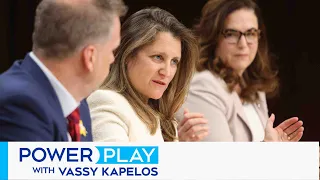 Pressure on feds to lower deficit amid spending concerns | Power Play with Vassy Kapelos