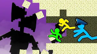 Stickman VS Minecraft: SirenHead Prison Escape - AVM Shorts Animation