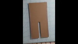 cardboard template