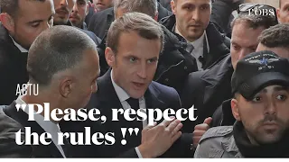 Le coup de colère de Macron à Jérusalem qui rappelle celui de Chirac en 1996