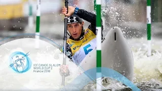 2018 ICF Canoe Slalom World Cup 2 Krakow / Finals – C1m, K1w