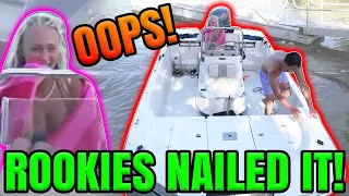 Multiple Mistakes - Rookies at the Ramp! Boat Fails in Florida- E47