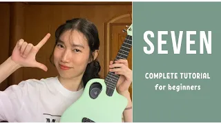 Jungkook (정국) ft. Latto - Seven (Ukulele Tutorial) by Chairia Tandias