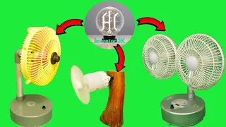 how to make dc motor fan