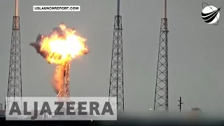 SpaceX rocket explodes during Cape Canaveral test fire