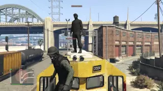 GTA 5 Online How To Wall Beach Into A Freight Train Glitch #GlitchSquad