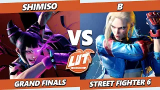 Paradise Cup 5 GRAND FINALS - Shimiso (Juri) Vs. B (Cammy) Street Fighter 6 - SF6