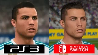 Fifa 18 | Switch VS PS3 | GRAPHICS COMPARISON | Comparativa