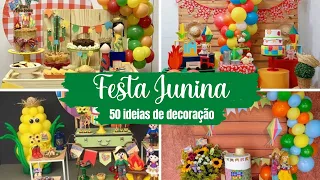 50 Ideias de decoração para Festa Junina - arraial.