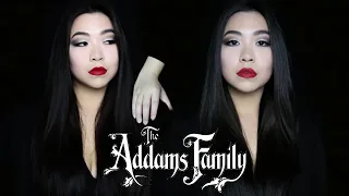 MORTICIA ADDAMS MAKEUP TUTORIAL | THE ADDAMS FAMILY | iamdazale