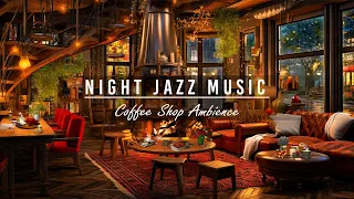 Smooth Jazz Instrumental Music in Cozy Coffee Shop Ambience ☕ Relaxing Jazz Music for Stress Relief