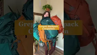 Gregory Packs hiking day pack comparison 🎒 #shorts #hiking #hikinggear