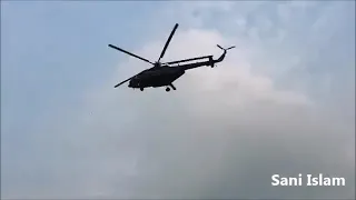 Bangladesh air force mi-17 take off compitition