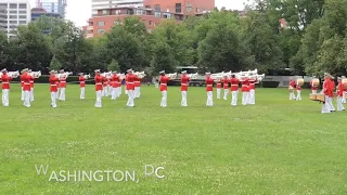 US Marine's Silent Drill Team & Band - Washington,  DC