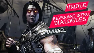 MORTAL KOMBAT XL - ALL UNIQUE REVENANT INTRO DIALOGUES ✔️4K ᵁᴴᴰ 60ᶠᵖˢ PS5