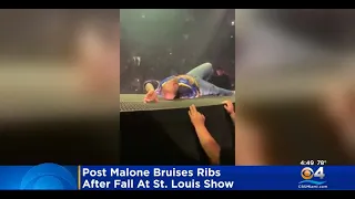 Post Malone Suffers Bruised Ribs In Fall Through Hole On Stage