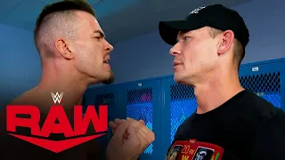 Theory attempts to get a selfie with John Cena: Raw, June 27, 2022