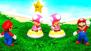 Mario Party Superstars: Yoshi's Tropical Island (Hard Difficulty) Mario vs Luigi vs Peach vs Daisy