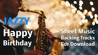 Jazzy Happy Birthday on Saxophone