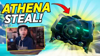 Summit1g INSANE ATHENA Steal in Sea of Thieves