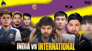 INDIA vs INTERNATIONAL | BEST 1v4 IN THE WORLD | PART 1