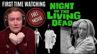 Night of the Living Dead (1968) FULL MOVIE REACTION | *First Time Watching* w/ Commentary