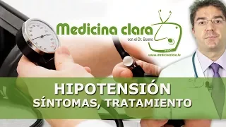 Hipotensión, tensión baja,  Problemas que causa | Presión arterial baja