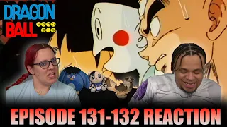 THE BOYS SAVE THE DAY! - JULIE'S FIRST TIME! OG DRAGON BALL EPISODE 131-132: REACTION VIDEO