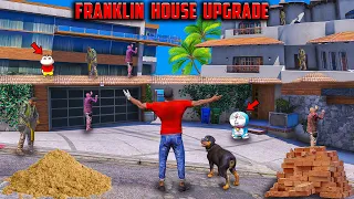 Franklin And Shinchan😂 Upgrading Their House 🔥To Ultimate Modern House Upgrade🔥 In GTA 5!😱 #gta5