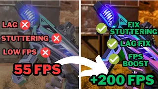 Apex Legends - Fix lag & fix stuttering - my secret tips for FPS BOOST on low end PCs Season 18